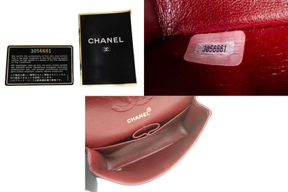 Chanel Black Leather Timeless 23