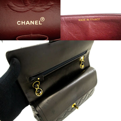 Chanel Black Leather Timeless 23