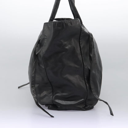 Gucci Black Leather Tote