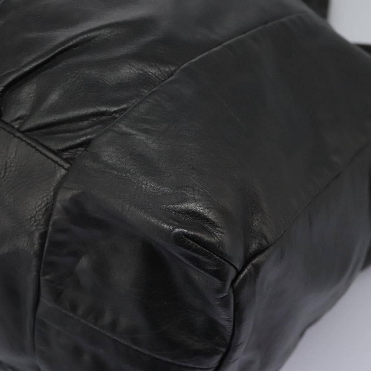 Gucci Black Leather Tote