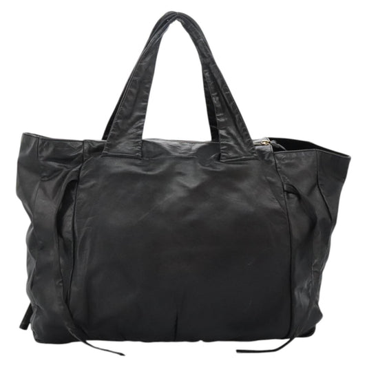 Gucci Black Leather Tote
