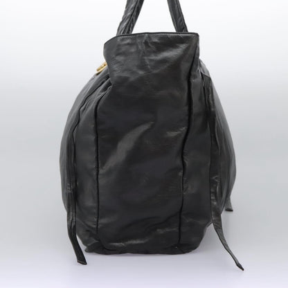 Gucci Black Leather Tote