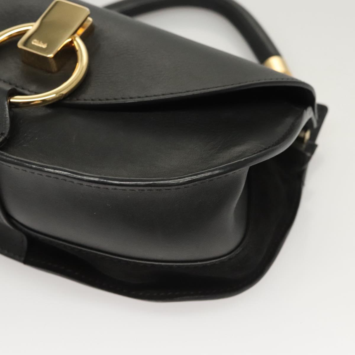 Chloé Black Leather Handbag