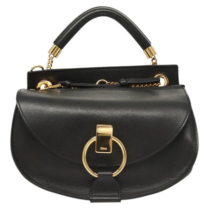Chloé Black Leather Handbag