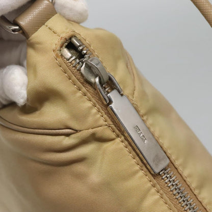 Prada Brown Nylon Shoulder