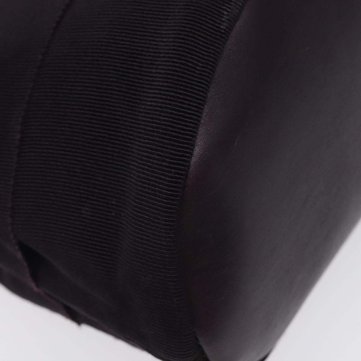 Salvatore Ferragamo Black Canvas Vara