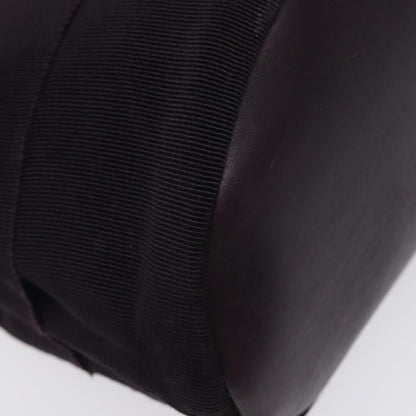 Salvatore Ferragamo Black Canvas Vara