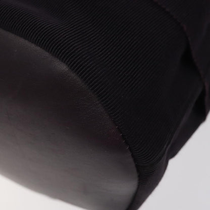 Salvatore Ferragamo Black Canvas Vara