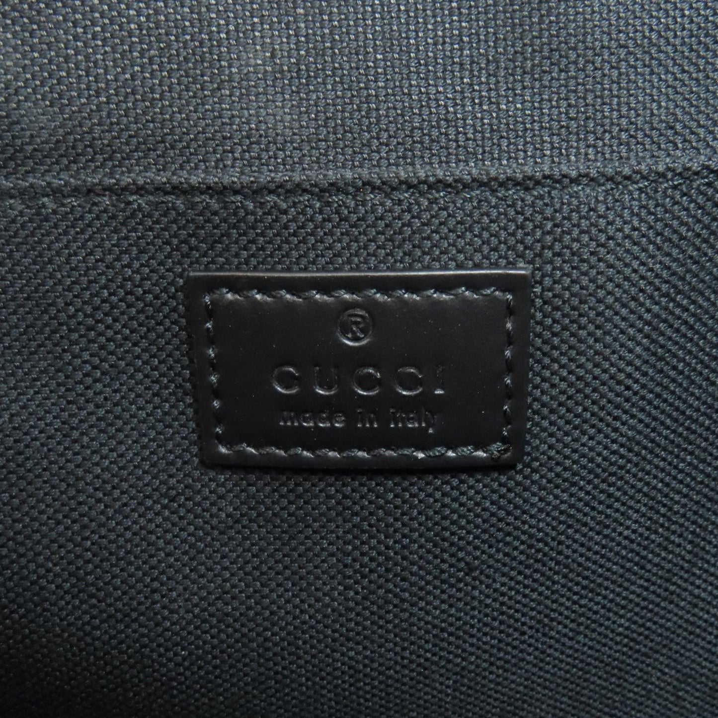 Gucci Black Canvas Interlocking G