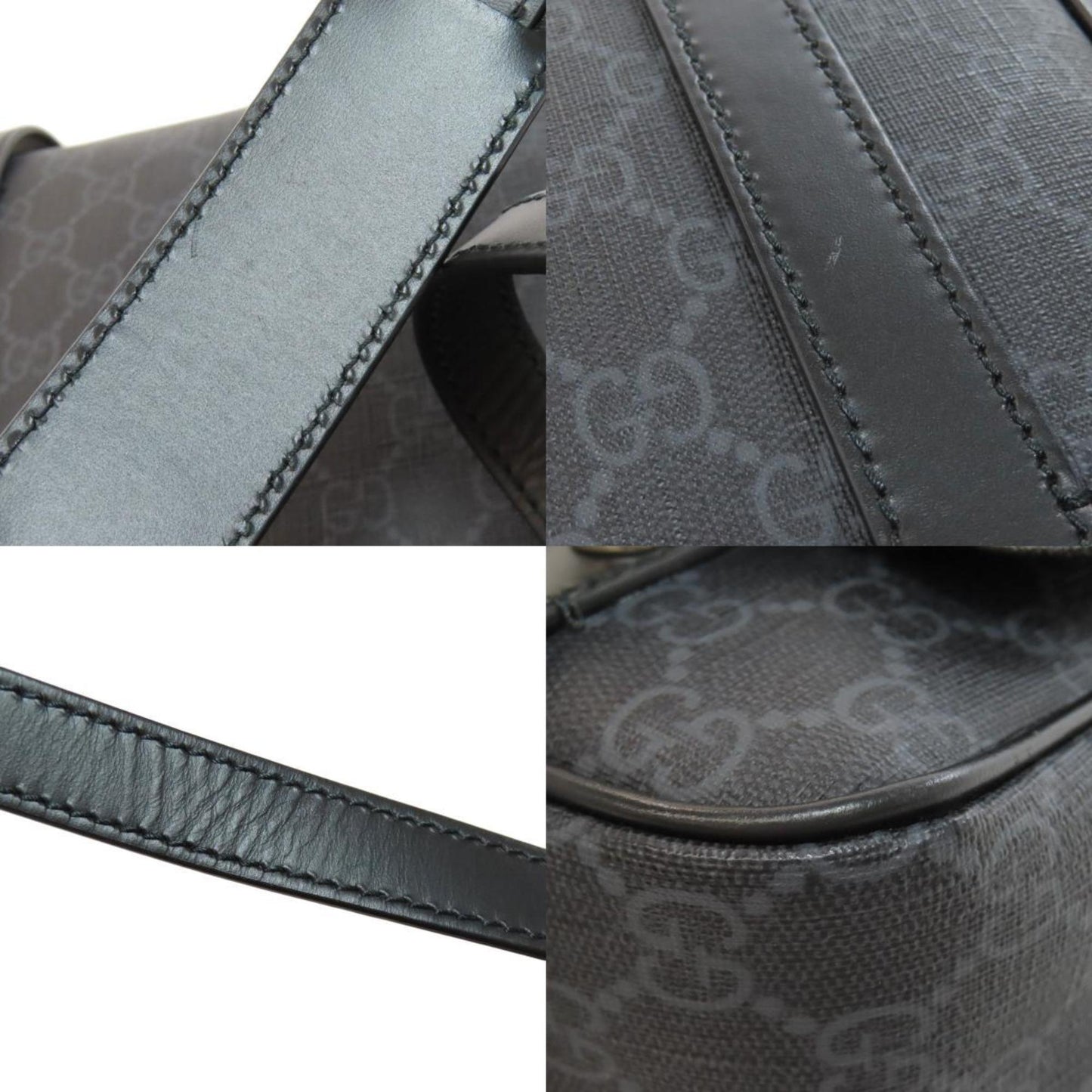 Gucci Black Canvas Interlocking G
