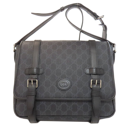 Gucci Black Canvas Interlocking G