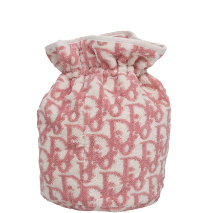 Dior Pink Canvas Trotter