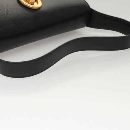 Dior Black Leather Shoulder
