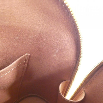 Louis Vuitton Brown Patent Leather Alma
