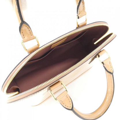 Louis Vuitton Brown Patent Leather Alma
