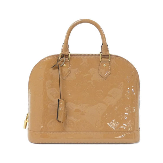 Louis Vuitton Brown Patent Leather Alma