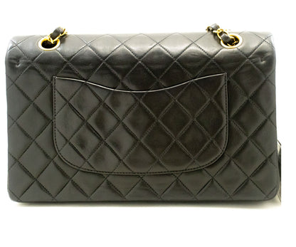 Chanel Black Leather Timeless
