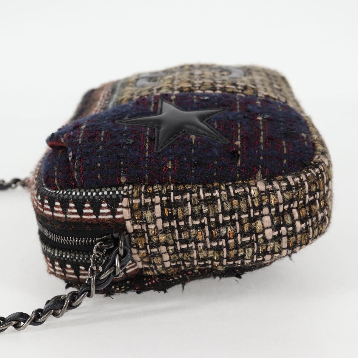 Chanel Black Tweed Cc