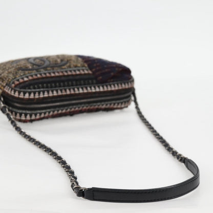 Chanel Black Tweed Cc