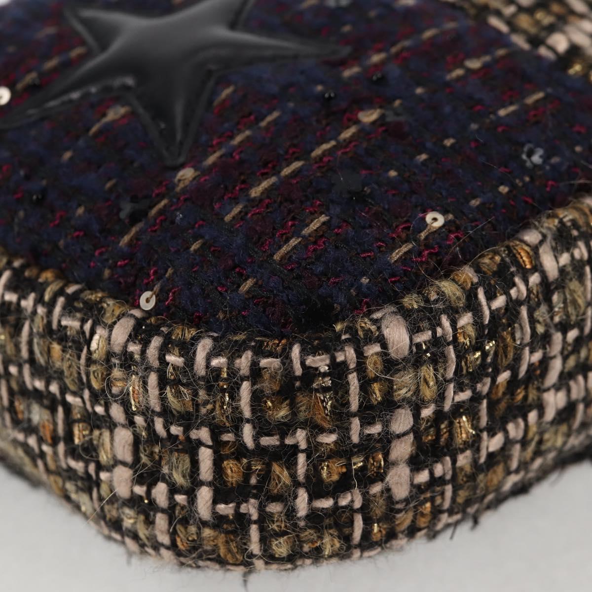 Chanel Black Tweed Cc