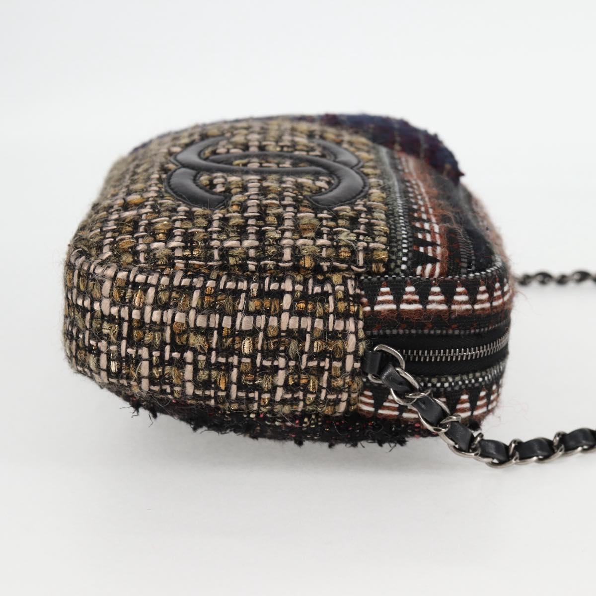 Chanel Black Tweed Cc