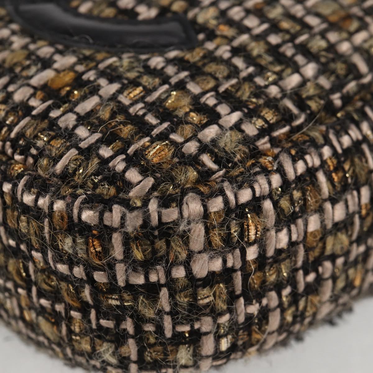 Chanel Black Tweed Cc