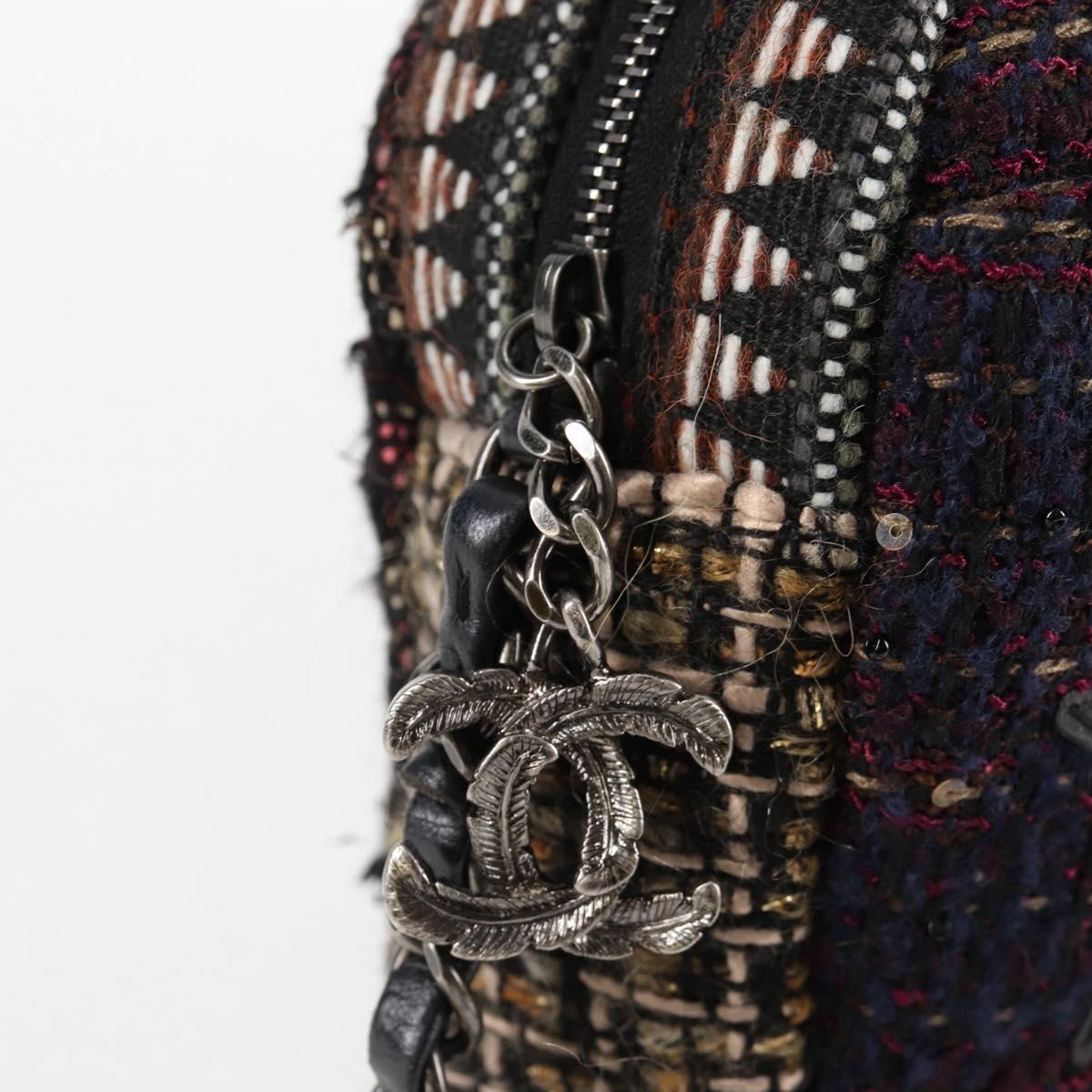 Chanel Black Tweed Cc