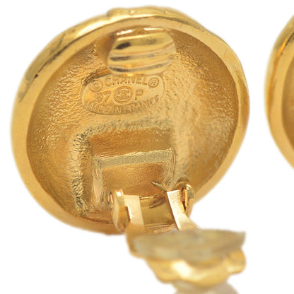 Chanel Gold Gold Plated Coco Mark