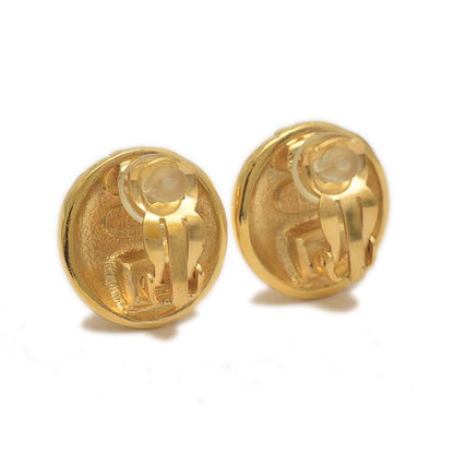 Chanel Gold Gold Plated Coco Mark