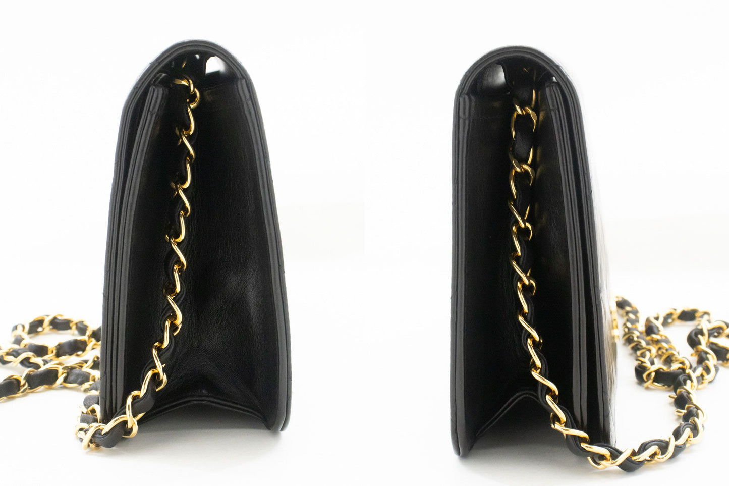 Chanel Black Leather Full Flap