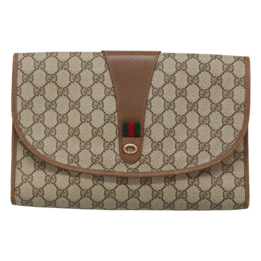Gucci Brown Canvas Ophidia