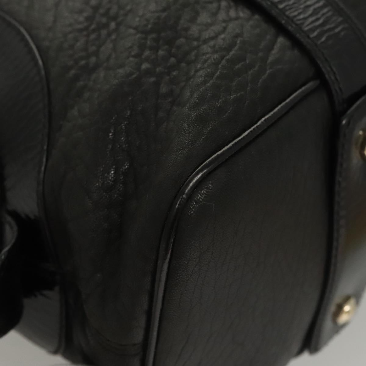 Bally Black Leather Shoulder