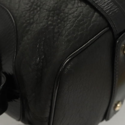 Bally Black Leather Shoulder