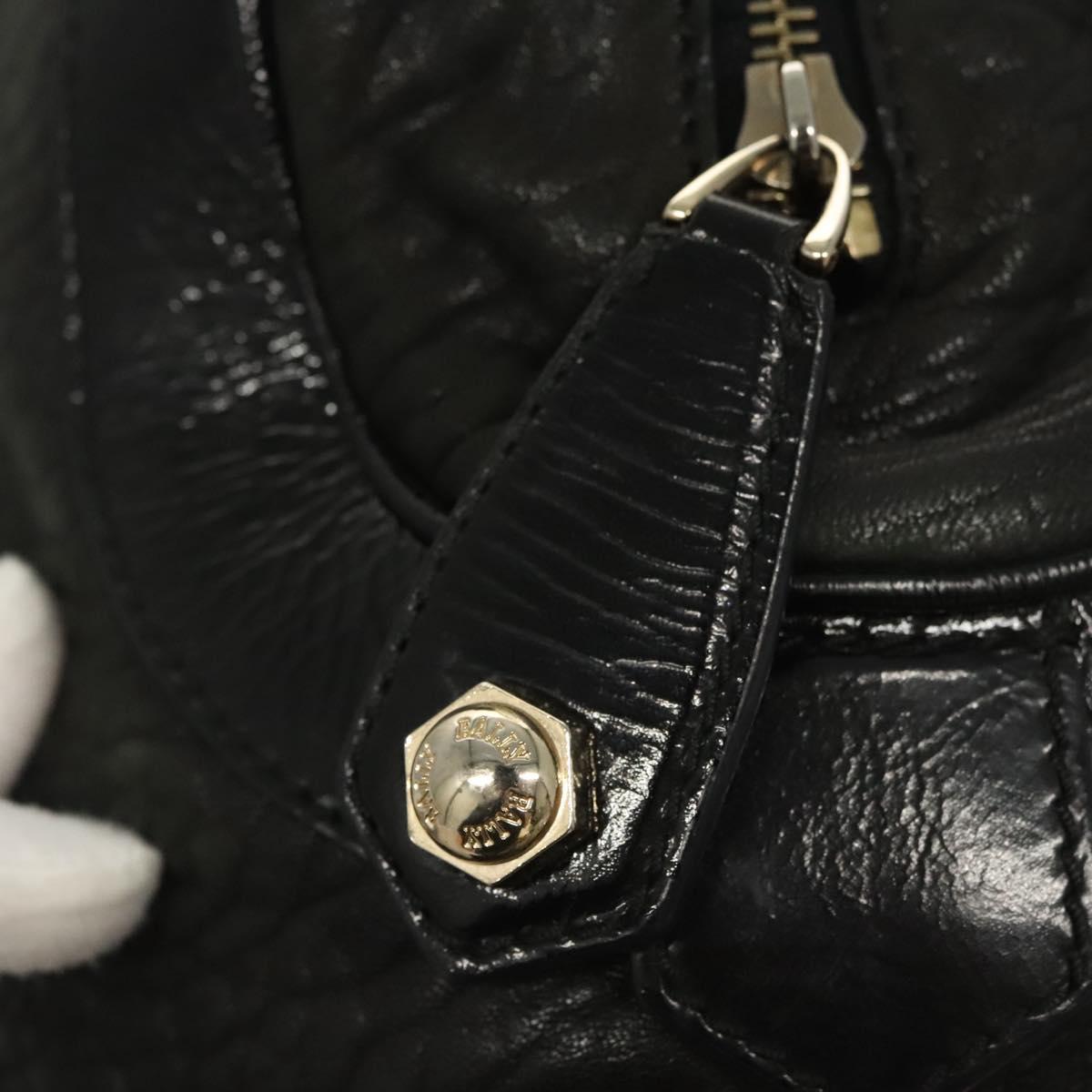 Bally Black Leather Shoulder