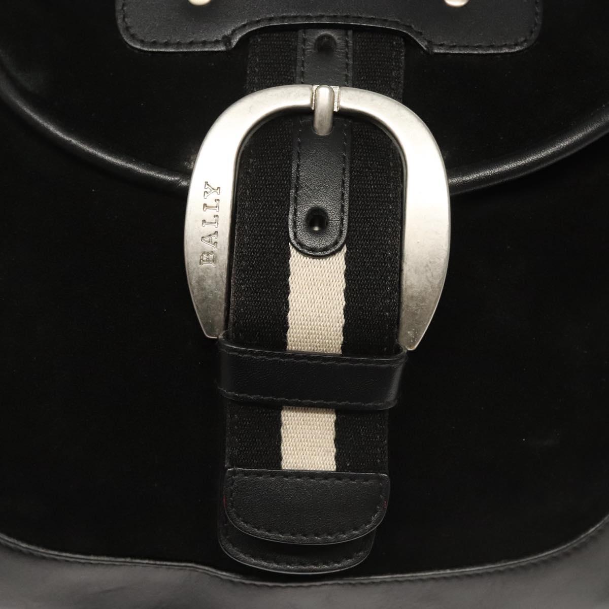 Bally Black Suede Shoulder