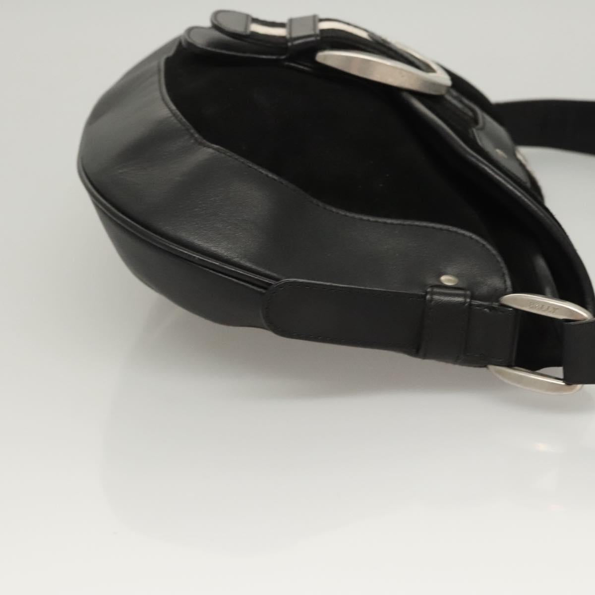 Bally Black Suede Shoulder