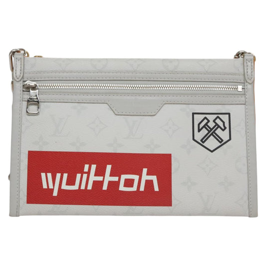 Louis Vuitton Gray Canvas Shoulder