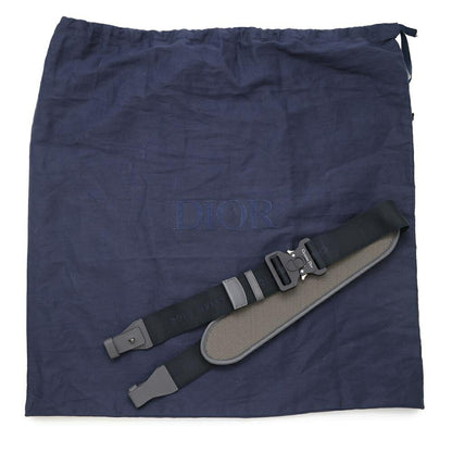 Dior Brown Canvas Saddle