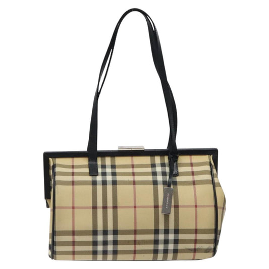 Burberry Brown Canvas Nova Check