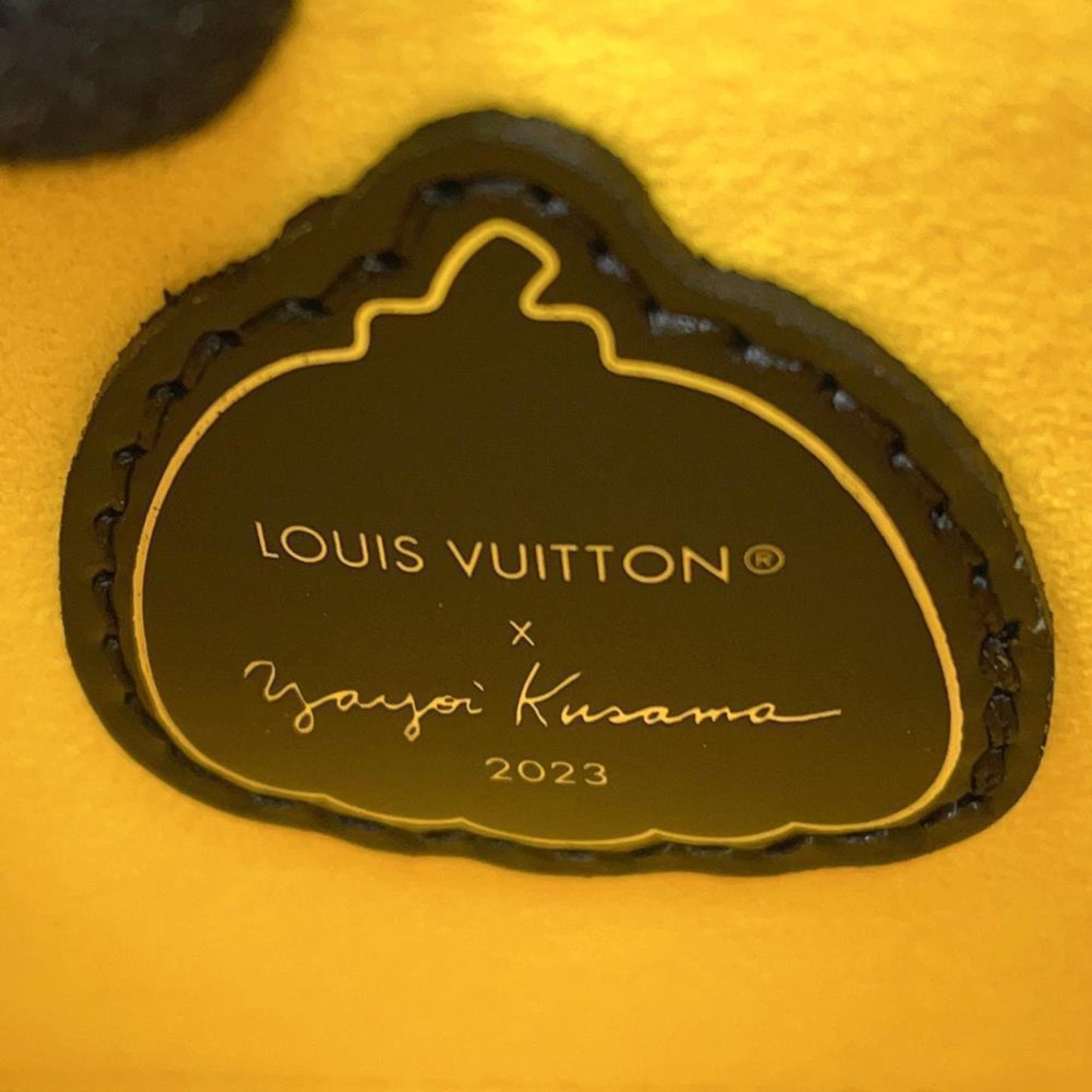 Louis Vuitton Yellow Leather Marellini