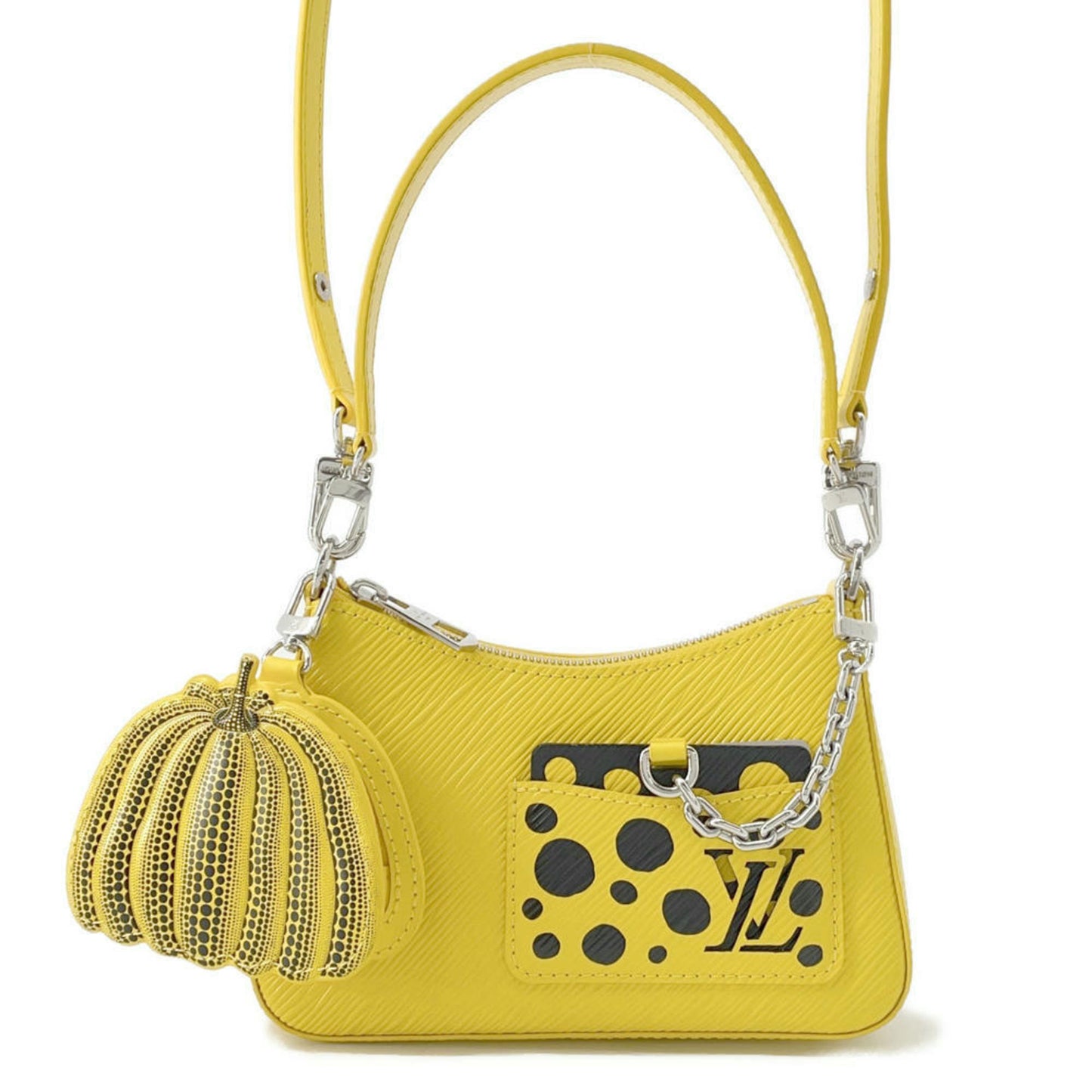 Louis Vuitton Yellow Leather Marellini