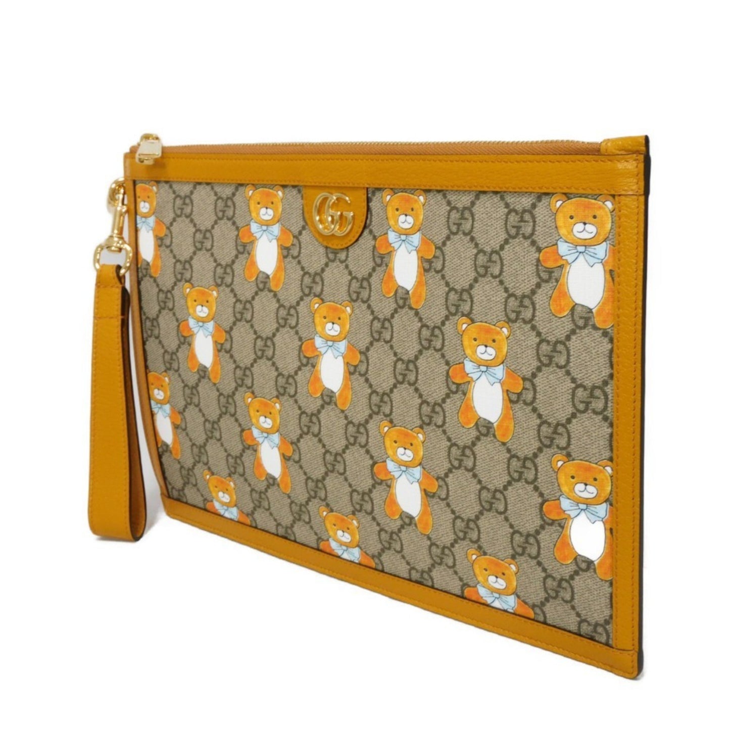 Gucci Brown Canvas Gg Marmont