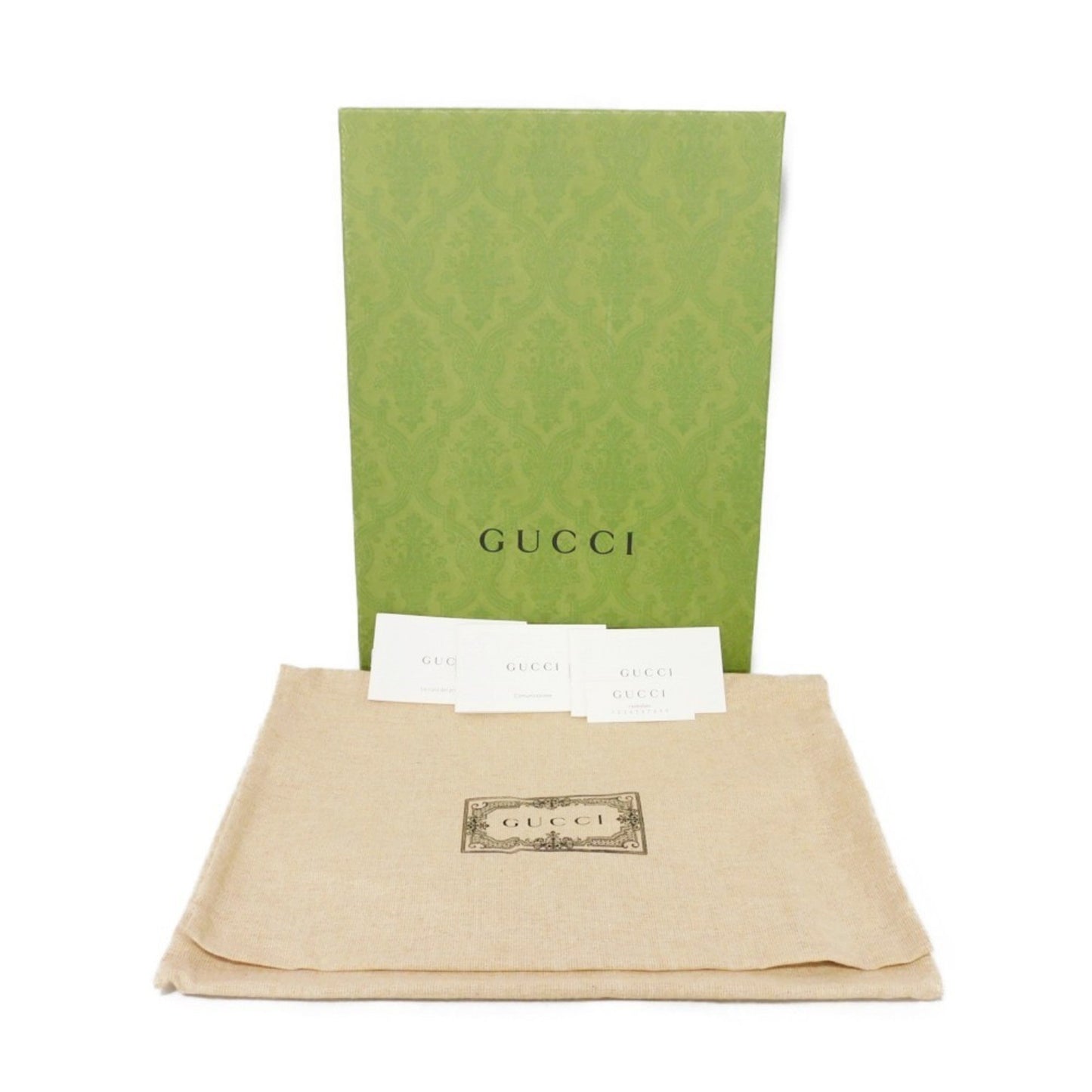 Gucci Brown Canvas Gg Marmont