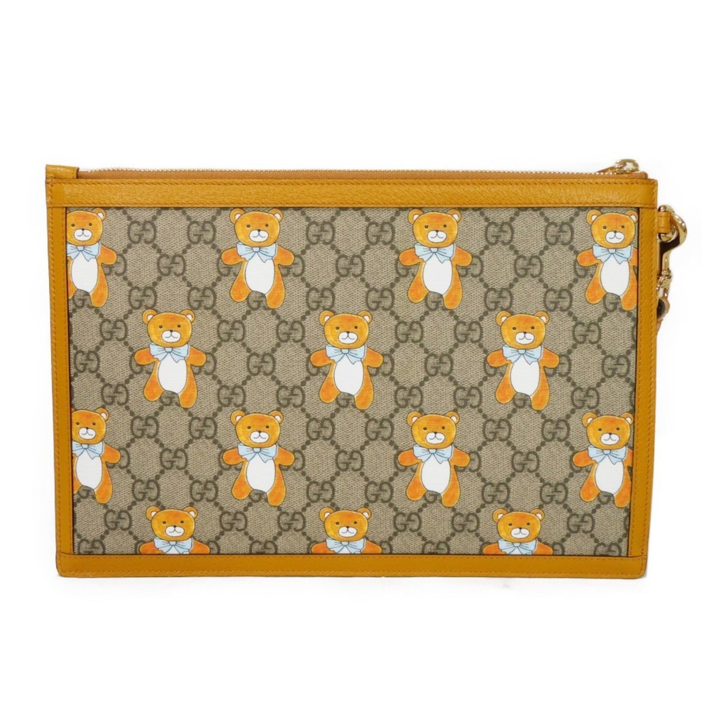 Gucci Brown Canvas Gg Marmont