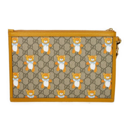 Gucci Brown Canvas Gg Marmont