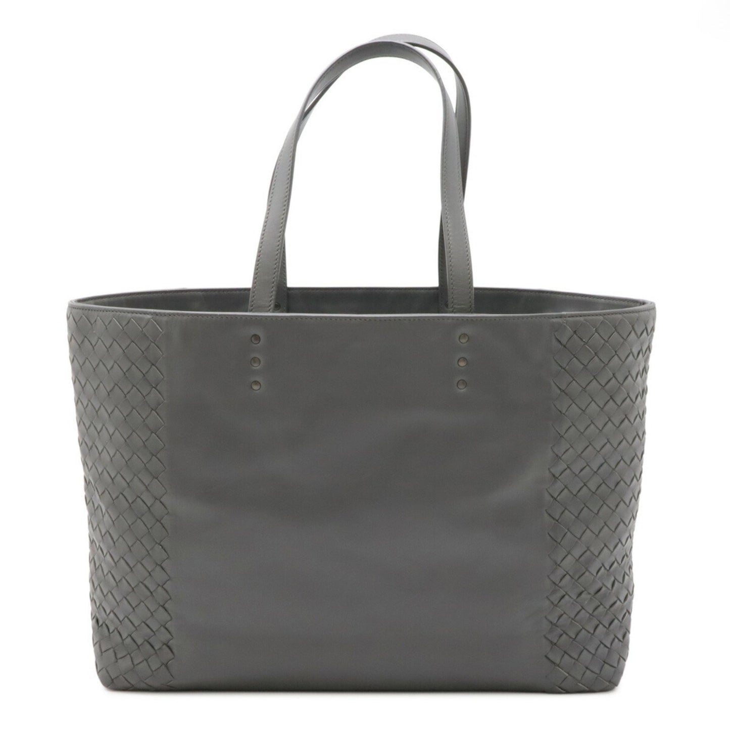 Bottega Veneta Gray Leather Veneta