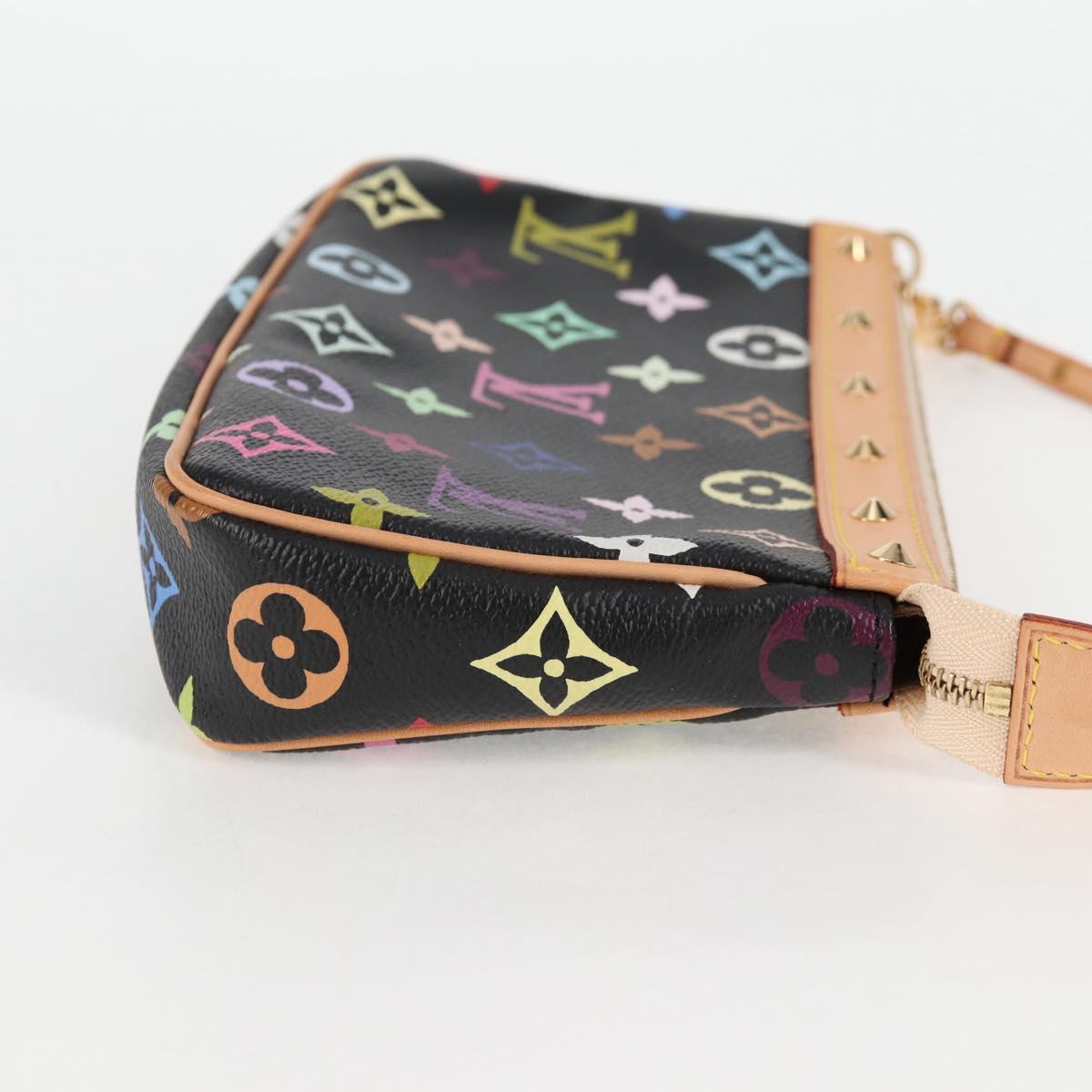 Louis Vuitton Black Canvas Pochette Accessoire