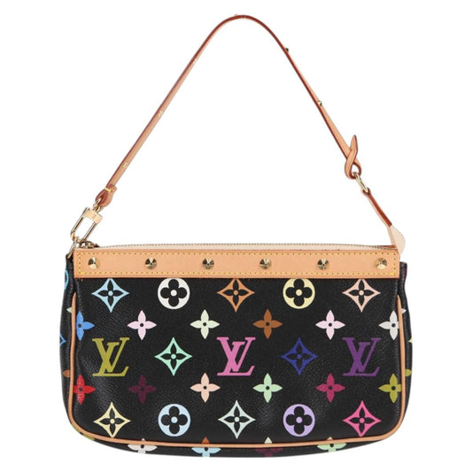 Louis Vuitton Black Canvas Pochette Accessoire