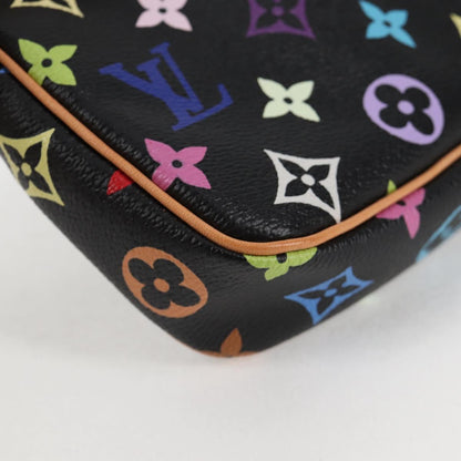Louis Vuitton Black Canvas Pochette Accessoire