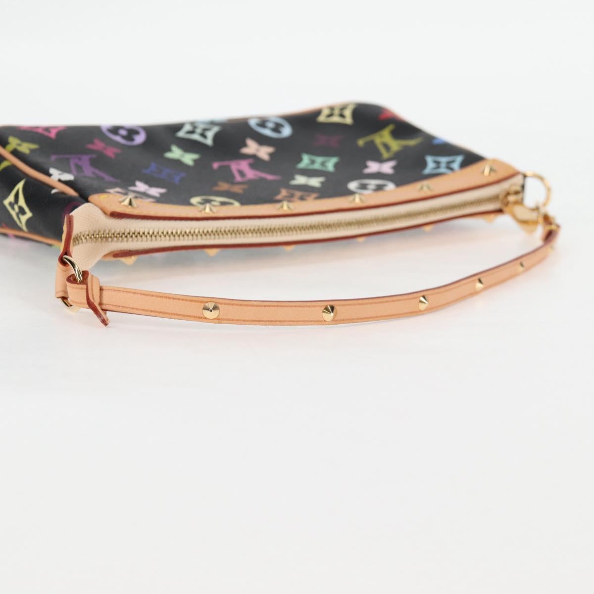 Louis Vuitton Black Canvas Pochette Accessoire